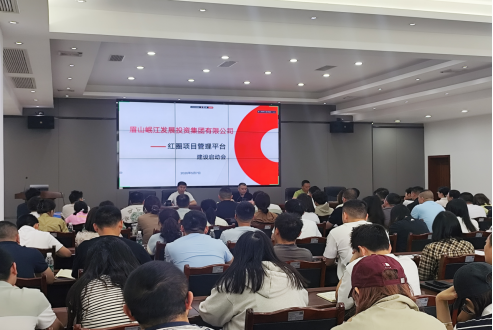智管项目  数兴国企 —岷江发展集团召开项目管理平台建设启动会